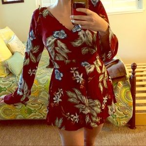 Floral romper from a Brazilian boutique